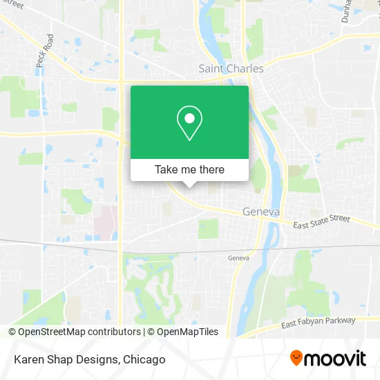 Karen Shap Designs map