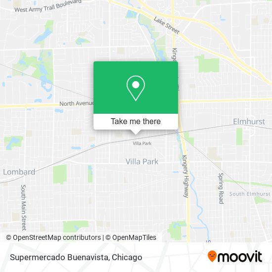 Mapa de Supermercado Buenavista