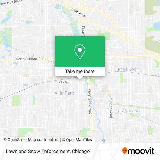 Lawn and Snow Enforcement map
