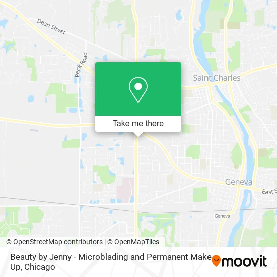 Beauty by Jenny - Microblading and Permanent Make Up map