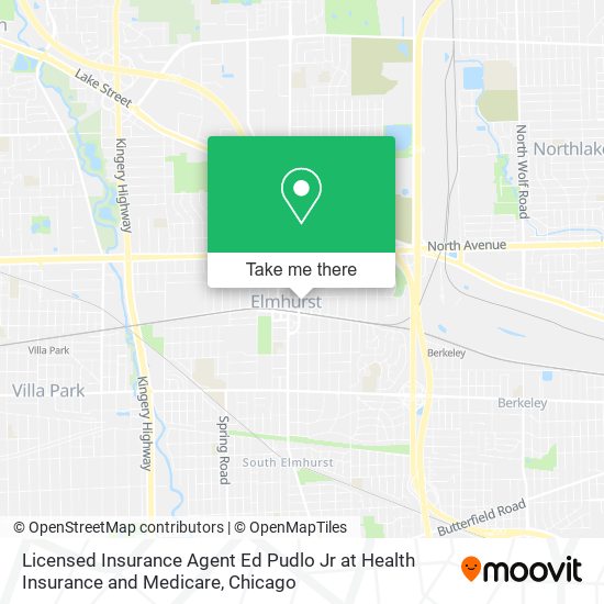 Mapa de Licensed Insurance Agent Ed Pudlo Jr at Health Insurance and Medicare