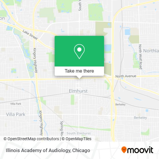 Mapa de Illinois Academy of Audiology