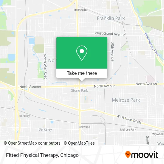 Fitted Physical Therapy map