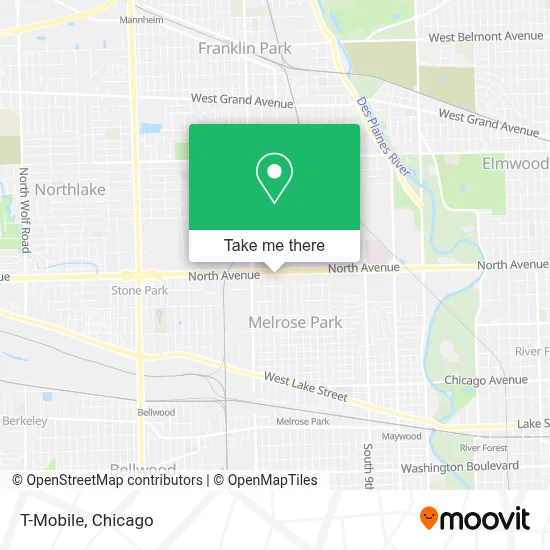 T-Mobile map