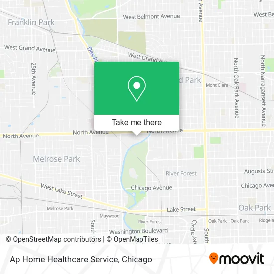 Ap Home Healthcare Service map