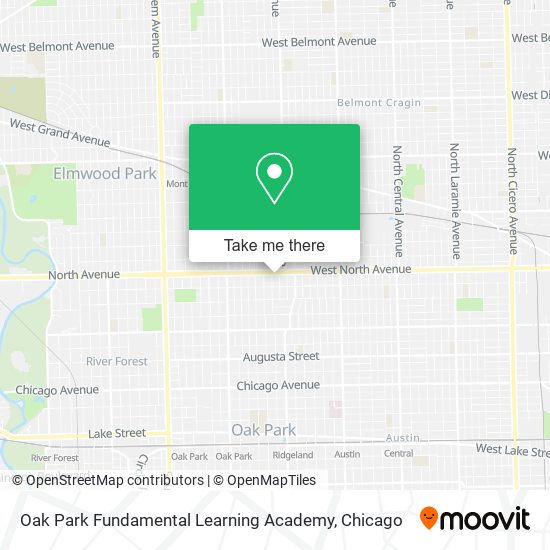 Oak Park Fundamental Learning Academy map
