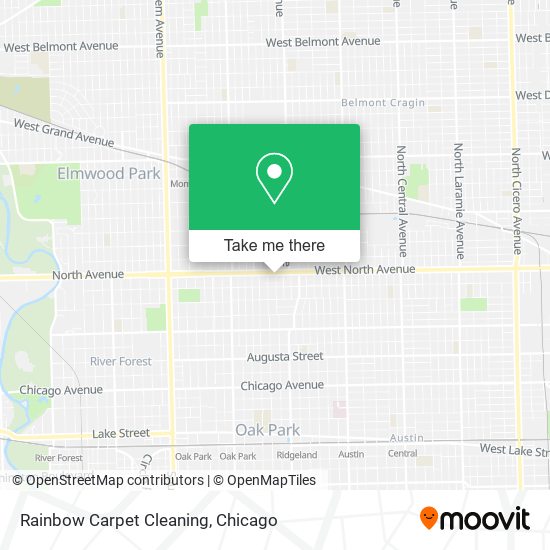 Mapa de Rainbow Carpet Cleaning