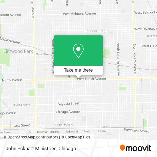 Mapa de John Eckhart Ministries