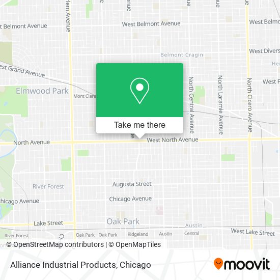 Alliance Industrial Products map