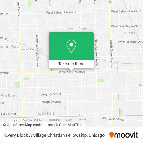 Every Block A Village Christian Fellowship map