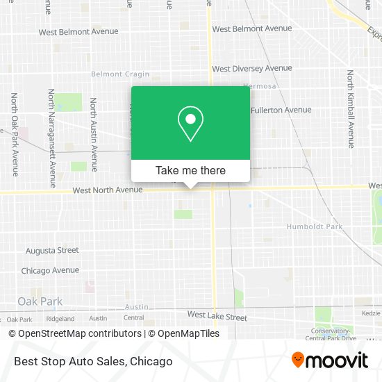 Best Stop Auto Sales map