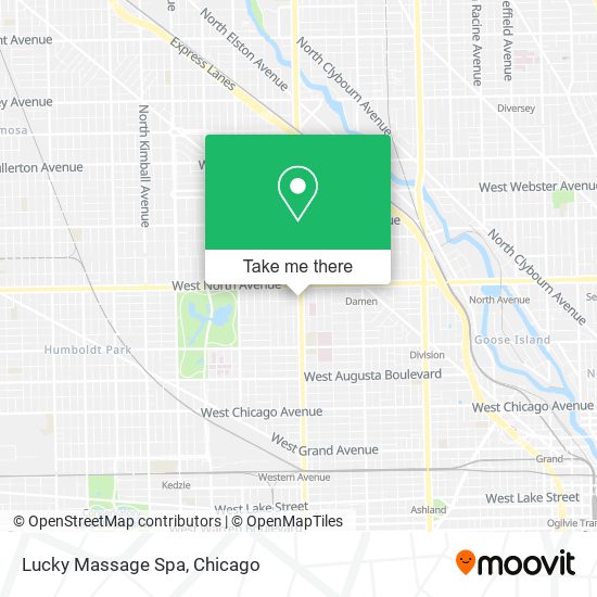 Lucky Massage Spa map