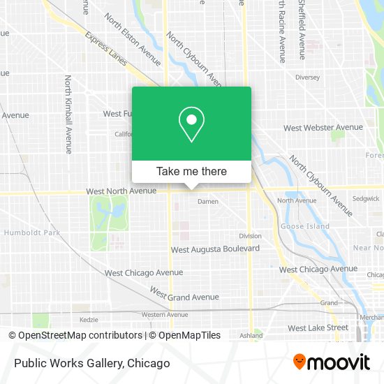 Public Works Gallery map