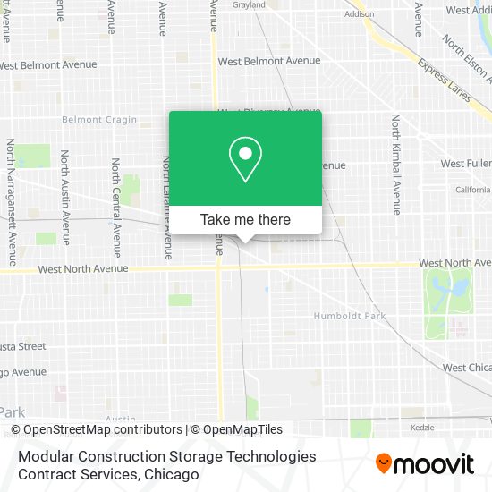 Modular Construction Storage Technologies Contract Services map