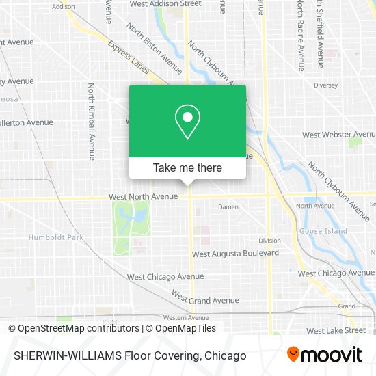 SHERWIN-WILLIAMS Floor Covering map