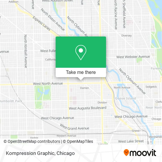 Kompression Graphic map