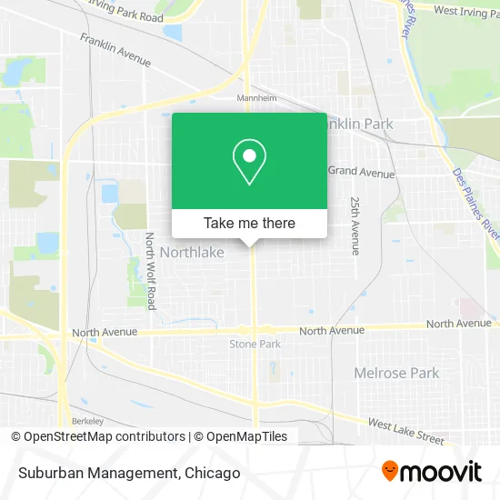 Mapa de Suburban Management