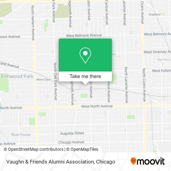 Vaughn & Friends Alumni Association map