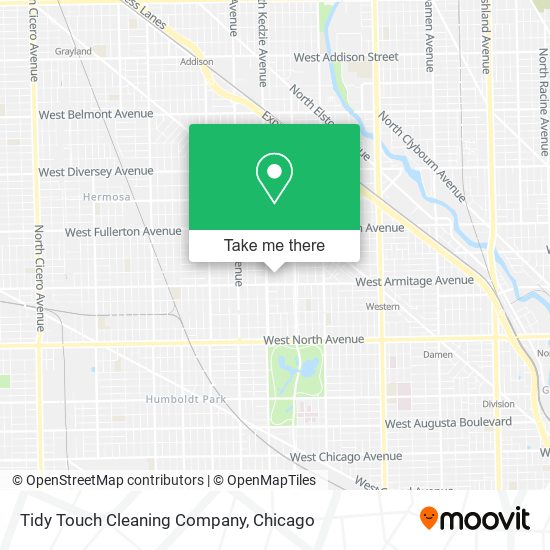 Tidy Touch Cleaning Company map