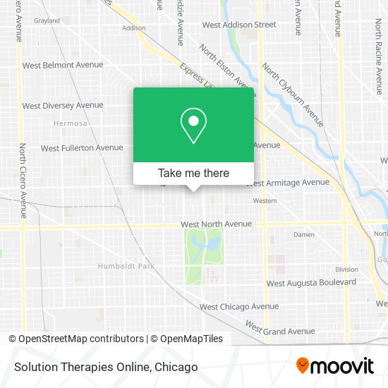 Mapa de Solution Therapies Online