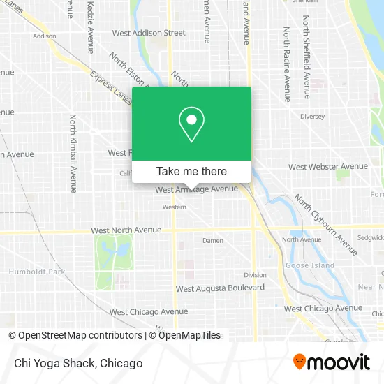 Chi Yoga Shack map