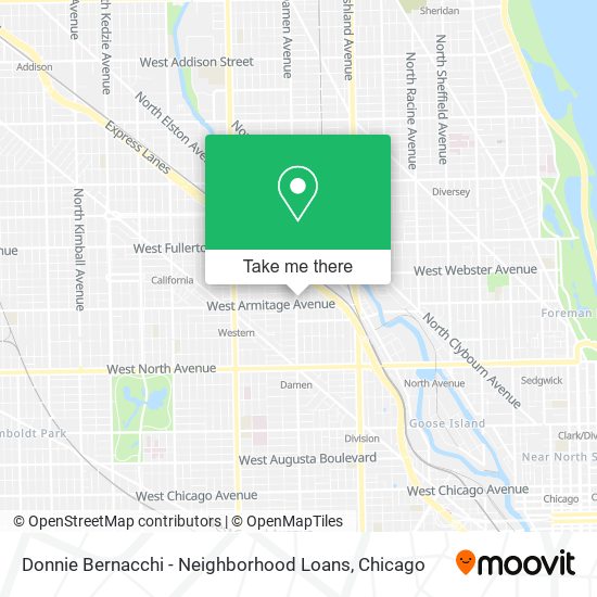 Donnie Bernacchi - Neighborhood Loans map