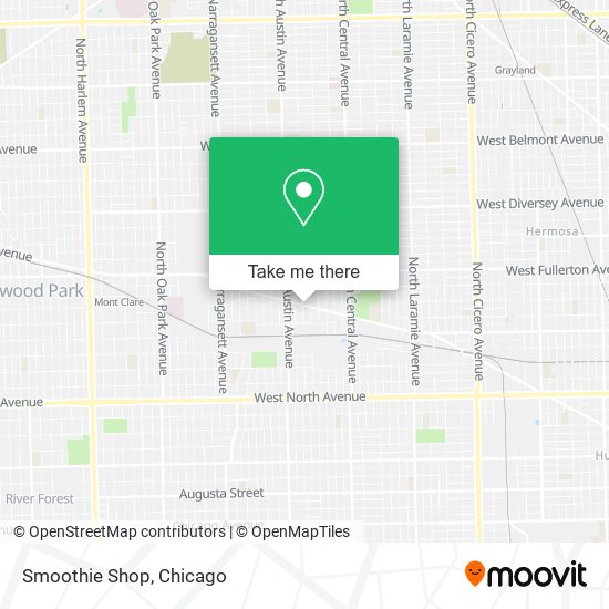 Mapa de Smoothie Shop