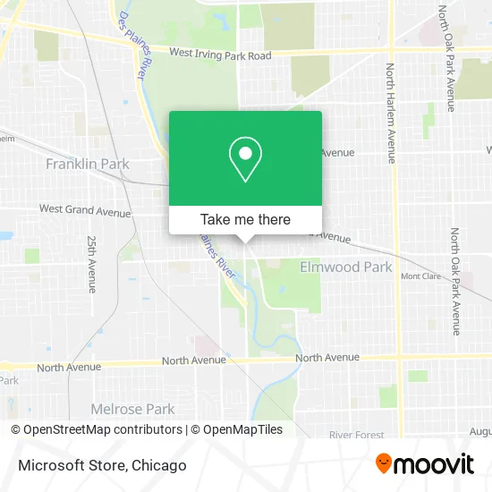 Microsoft Store map