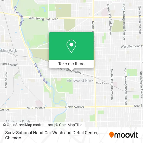 Sudz-Sational Hand Car Wash and Detail Center map