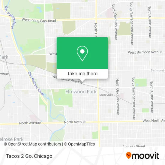 Tacos 2 Go map