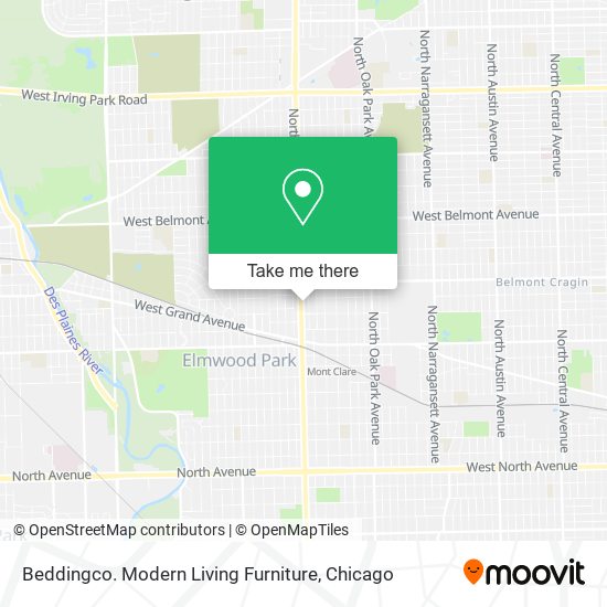 Beddingco. Modern Living Furniture map