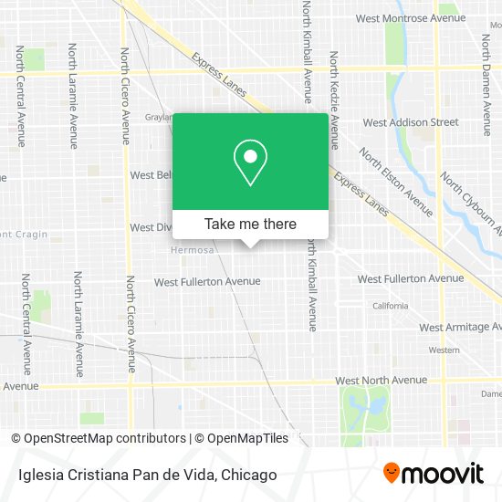 Iglesia Cristiana Pan de Vida map