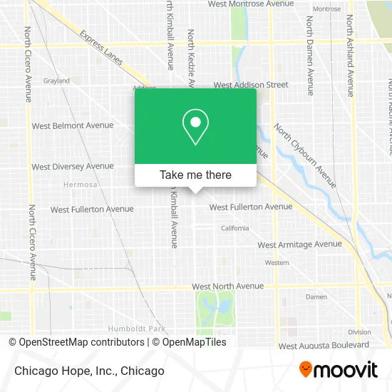 Chicago Hope, Inc. map