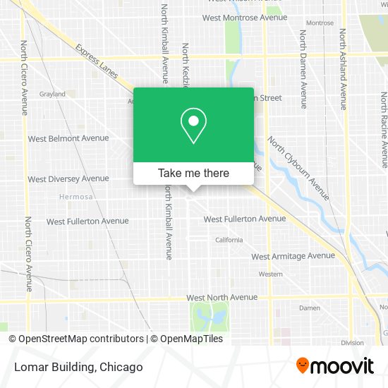 Lomar Building map