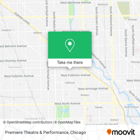 Mapa de Premiere Theatre & Performance