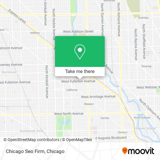 Chicago Seo Firm map