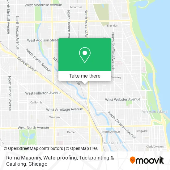 Mapa de Roma Masonry, Waterproofing, Tuckpointing & Caulking