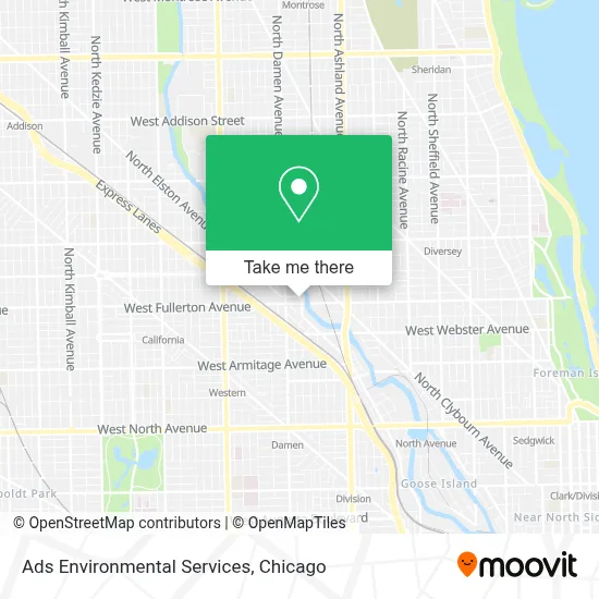 Ads Environmental Services map