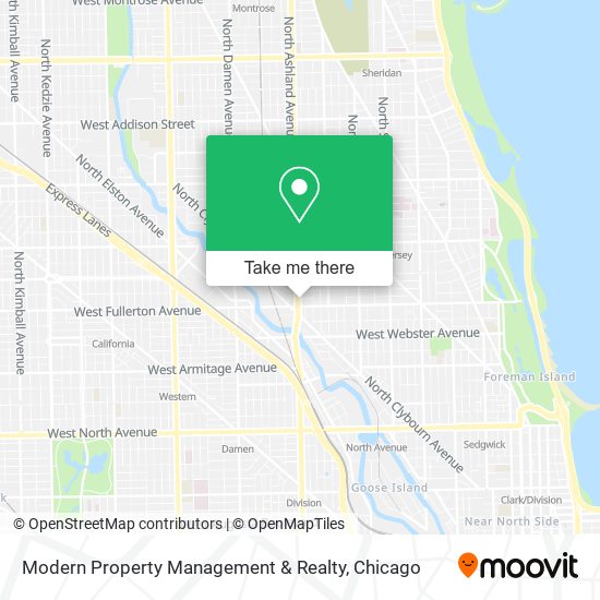 Modern Property Management & Realty map