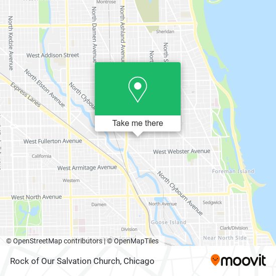 Rock of Our Salvation Church map