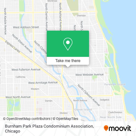 Mapa de Burnham Park Plaza Condominium Association