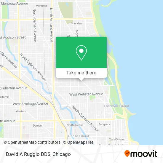 Mapa de David A Ruggio DDS