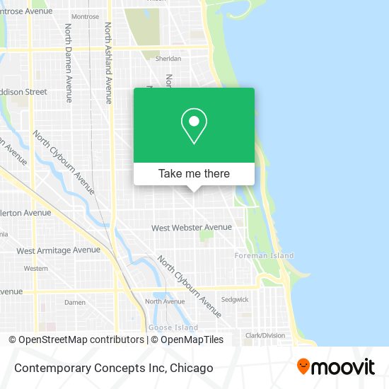 Contemporary Concepts Inc map