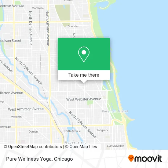 Pure Wellness Yoga map