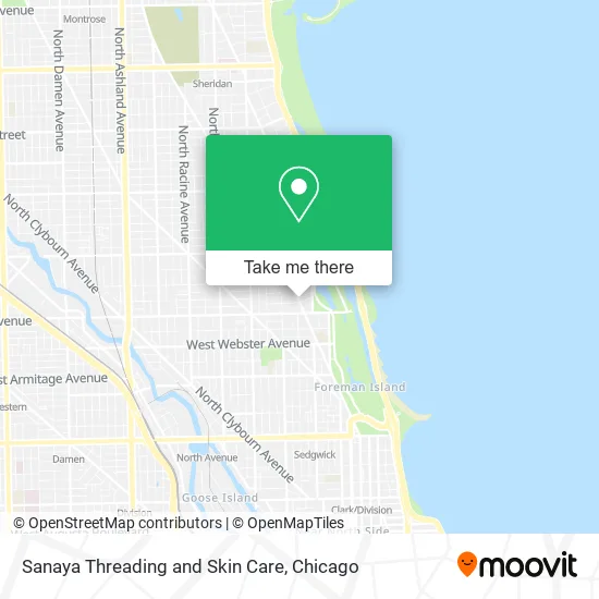 Sanaya Threading and Skin Care map