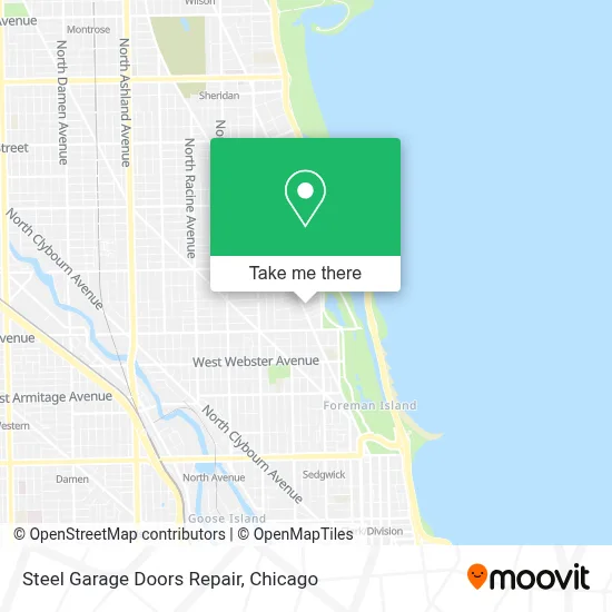 Steel Garage Doors Repair map