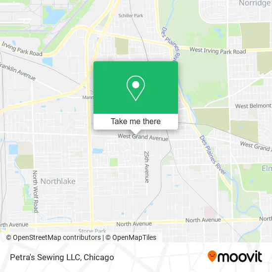 Petra's Sewing LLC map