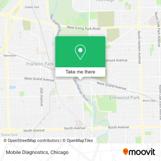 Mobile Diagnostics map