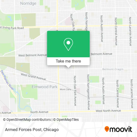 Armed Forces Post map