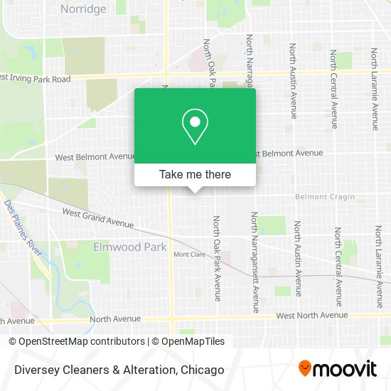 Diversey Cleaners & Alteration map